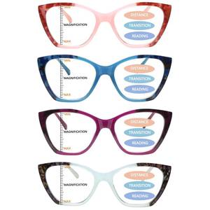 lot 2379 image: Ronecool Progressive Reading Glasses 4-Pack