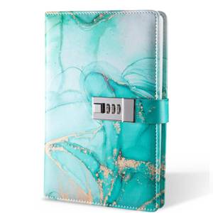 lot 2384 image: LXWHYP A5 Lockable Journal with Combination Lock