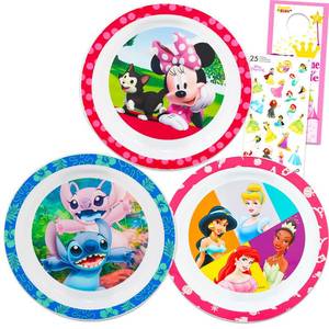 lot 2403 image: Disney 3-Piece Kids Dinnerware Set