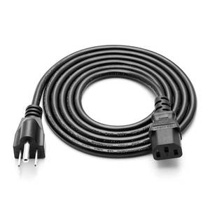 lot 2412 image: PDEEY 10 Ft Power Cord 10A 125V 3-Prong UL Listed