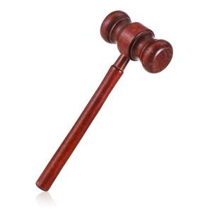 lot 2414 image: Trenz Mini Wooden Gavel 6.7 Inch