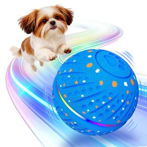 lot 2474 image: Sniqafo Interactive Dog Ball with LED Lights