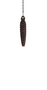 lot 2489 image: August Schwer Cuckoo Clock Weight 320g Iron Bronzed