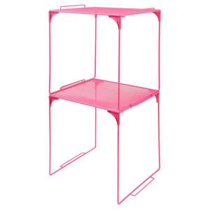 lot 5000 image: AUECOOME Locker Organizer Shelf Stackable Metal