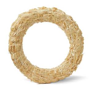 lot 5028 image: FloraCraft Straw Wreath Form 12 Inch