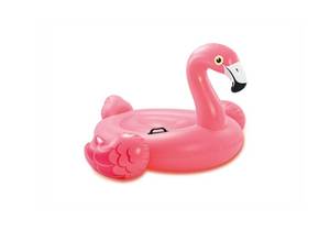 lot 5058 image: Intex Pink Flamingo Inflatable Pool Float 56L