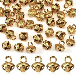 lot 6021 image: ElaraBerry Brass Ghungroo Bells 25-Piece Pack