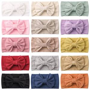 lot 6029 image: Jollybows Baby Girls Headbands with Bows, 15-Piece Set