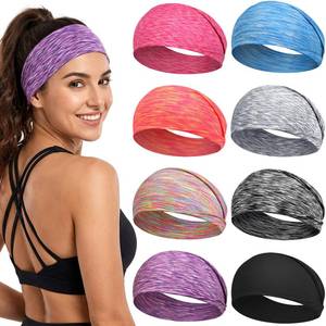lot 6033 image: Awumbuk Headbands for Women, 8 Pack Non-Slip Wide