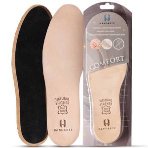 lot 6069 image: Handarte Leather Insoles Goatskin US W7 EU38