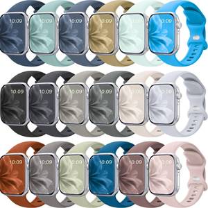 lot 6075 image: Foufousun Silicone Apple Watch Bands 18-Pack