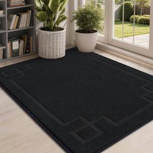 lot 7462 image: BEQHAUSE Door Mat 32 x 48 Non-Slip Indoor