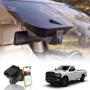 lot 7481 image: GATGIT 4K Wireless Dash Cam for Dodge RAM 1500 2019-2024  Retail $189