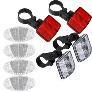 lot 8275 image: Siyurongg Bike Reflector Kit, 8-Piece Front Rear Spoke