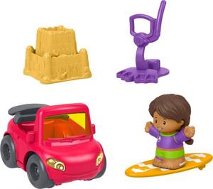lot 8315 image: Fisher-Price Little People Beach Day Figure & Vehicle Set
