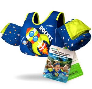lot 8328 image: AEOCOO Toddler Swim Vest 20-66 lbs