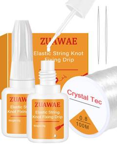 lot 8370 image: ZUAWAE Elastic String Bracelet Making Kit