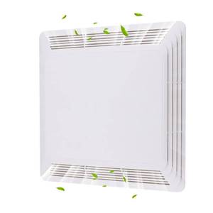 lot 9439 image: Bathroom Vent Cover Replacement, S97013576 10.5 x 11 S97013576 Bathroom Fan Cover Replacement with Springs, 10.5 x 11 White Vent Grille for Easy Installation.
