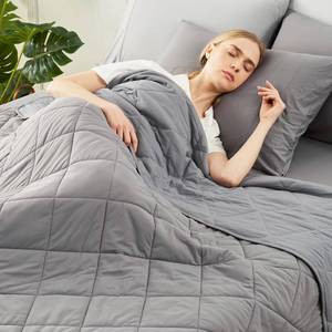 lot 9487 image: Cozy Bliss Cooling Blanket for Hot Sleepers Queen Size, Q-Max 0.45 Cooling Comfort, Cold Blankets for Night Sweats Sleeping, Ultra-Cool Lightweight Breathable Blanket for Bed, Glacial Grey