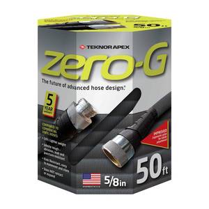 lot 9492 image: 58 x 50ft zero-G Lightweight Garden Hose, Kink Free Garden Hose, Teknor Apex Water Hose