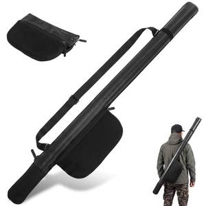 lot 9500 image: Lewtemi 52.4 Inches Foldable Fishing Rod Case, Portable Rod Tube