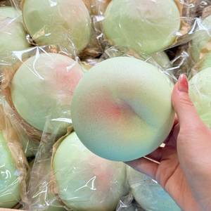 lot 10084 image: Cheese Slow Rising Squishy, Sticky Bread Squishy Fidget Toys