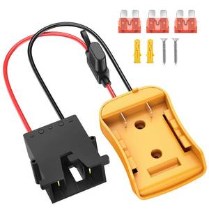 lot 10094 image: Azocek Power Wheel Adapter Compatible with Dewalt 20V Battery