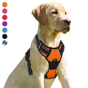 lot 10095 image: BARKBAY Dog Harness No Pull for Medium Sized Dog Front Back Clips,Dog Vest