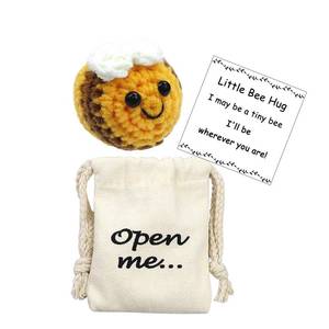 lot 10096 image: LUOKIFUR Pocket hug Bee Gift Inspirational Gifts for Family Friends Loved And Colleagues (Bee)