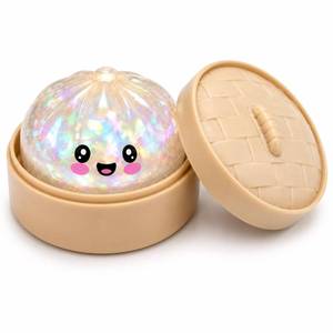 lot 10107 image: Glitter Dumpling Squishy Mystery Box - UV Color-Changing - Squishies Toys