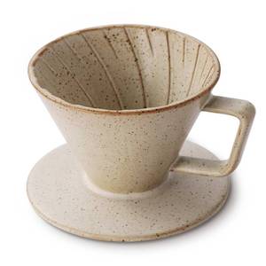 lot 10116 image: DOWAN Pour Over Coffee Maker, Non-Electric Pour Over Coffee Dripper, Manual Brew Maker, Single Cups Porcelain Slow Brewing Accessories for Gifts, Grey
