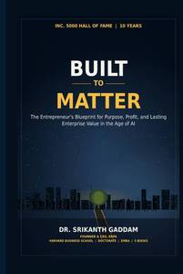 lot 12143 image: Built to Matter Entrepreneurs Blueprint for Purpose and Profit