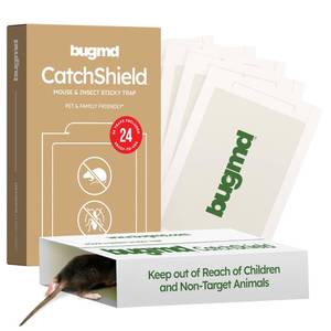 lot 12188 image: BugMD CatchShield Glue Sticky Traps for Mice Rats Insects