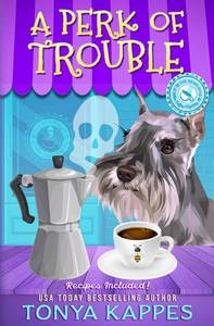 lot 12196 image: A Perk of Trouble Killer Coffee Mysteries Book