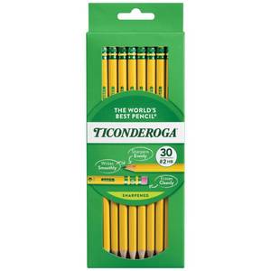 lot 12214 image: Ticonderoga #2 Wood-Cased Pencils, Pre-Sharpened