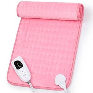 lot 12248 image: Deepsoon Electric Heating Pad 24 x 12 Pink