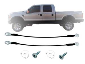 lot 12265 image: Auto Parts Avenue Tailgate Cable Pair Ford F150 F250