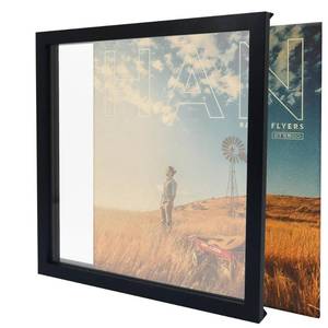 lot 17285 image: Hodeframe Vinyl Record Wall Frame 12x12 Black