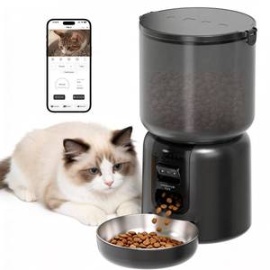 lot 17295 image: DRAGONCEE Automatic Cat Feeder with Camera 5G WiFi 4L