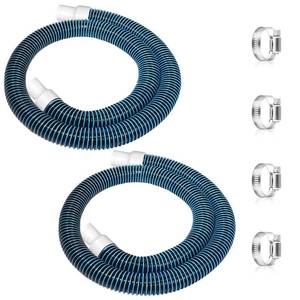 lot 18094 image: Conderyang Pool Pump Hose 1.25in x 59in 2-Pack