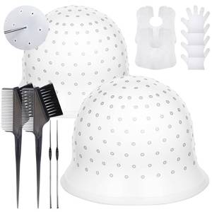 lot 18113 image: YOOVR 8-In-1 Hair Highlight Kit with Silicone Caps