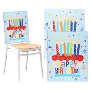 lot 18136 image: Kevralius Birthday Chair Covers, 2-Piece Reusable Slipcover
