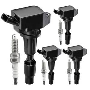 lot 18141 image: OYEAUTO Ignition Coil Pack and Iridium Spark Plug Set