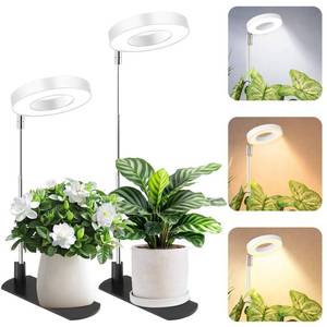 lot 18461 image: LBW Grow Light for Indoor Plants, 2 Pack