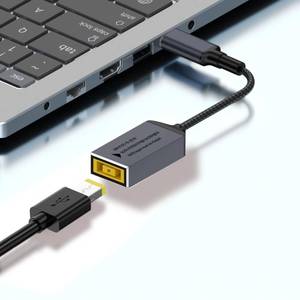 lot 18472 image: PLUSPOE USB-C Adapter Slim Tip 100W PD3.0