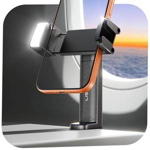 lot 18476 image: LISEN Universal Phone Holder with LED Fill Light