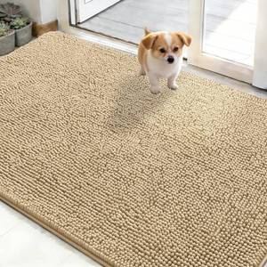 lot 19199 image: OLANLY Dog Door Mat Chenille 48x30