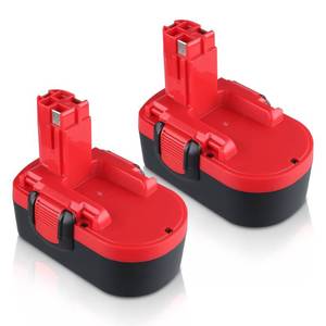 lot 19214 image: VANON 18V 4.8Ah Ni-Mh Battery 2-Pack for Bosch