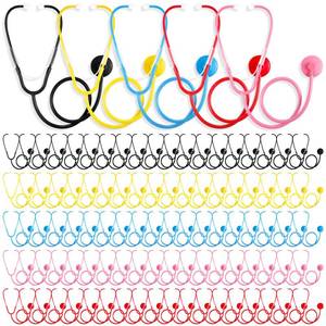 lot 19225 image: Leitee Kid Stethoscope Toy Bulk 100 Pieces Assorted  Retail $106.99