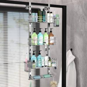 lot 19229 image: HapiRm 4-Tier Hanging Shower Caddy Organizer